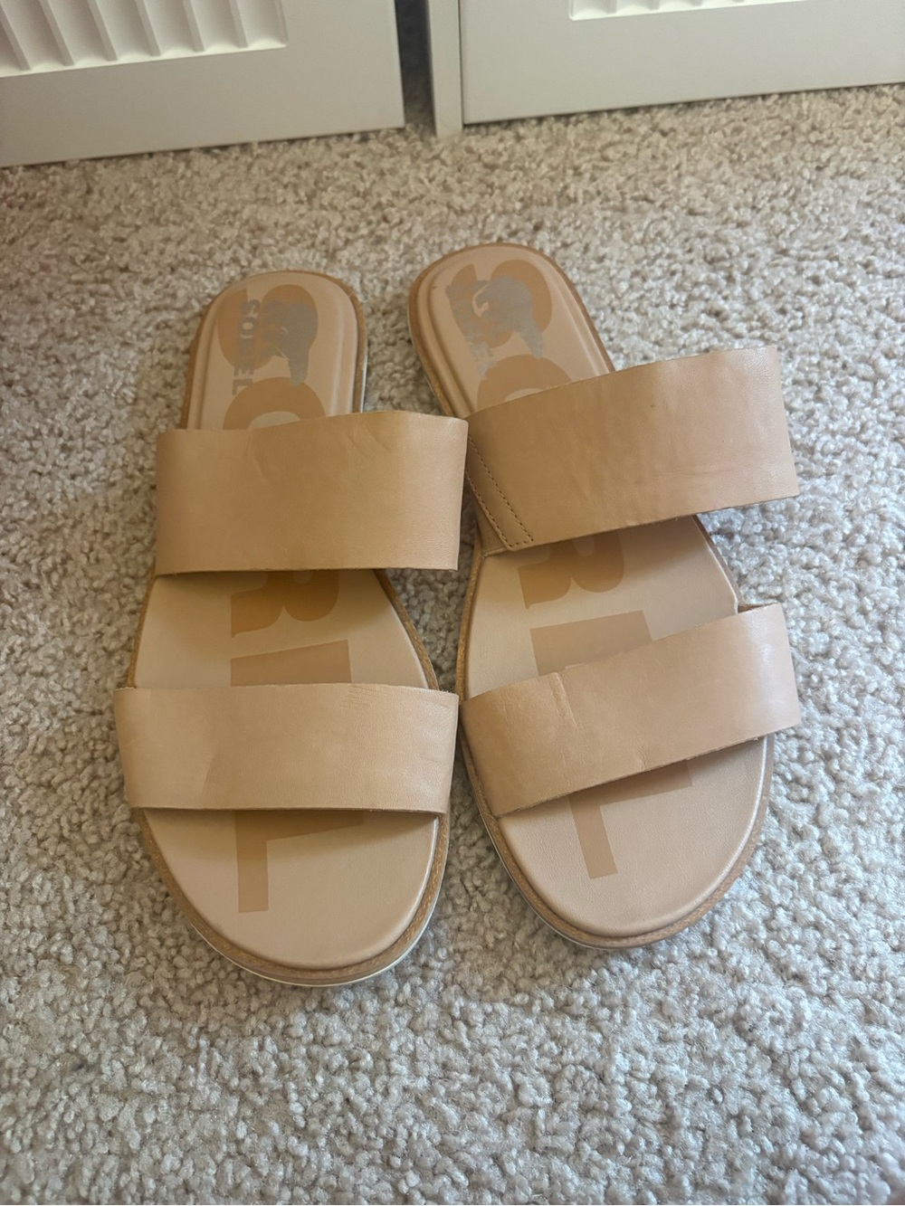 Sorel Ella ll slide nude women’s size 9